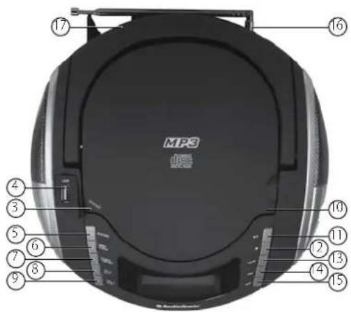 AudioSonic CD1592 - FÖRE FÖRSTA ANVÄNDNING - 1