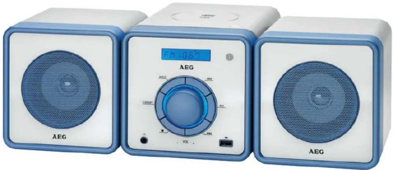 AEG MC 4455 - MC 4455 CD/MP3 - 1