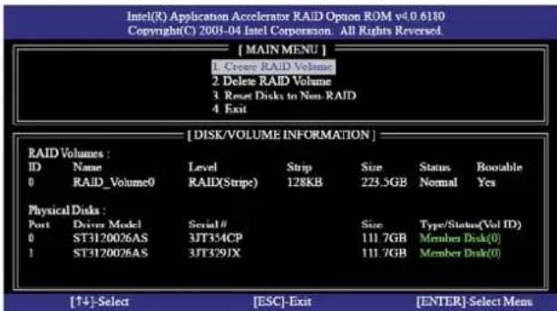 ASROCK VisionX 323B - Configurer le BIOS RAID Intel - 9