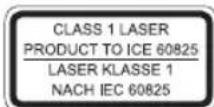 AEG SR 4345 - Special safety information - 1