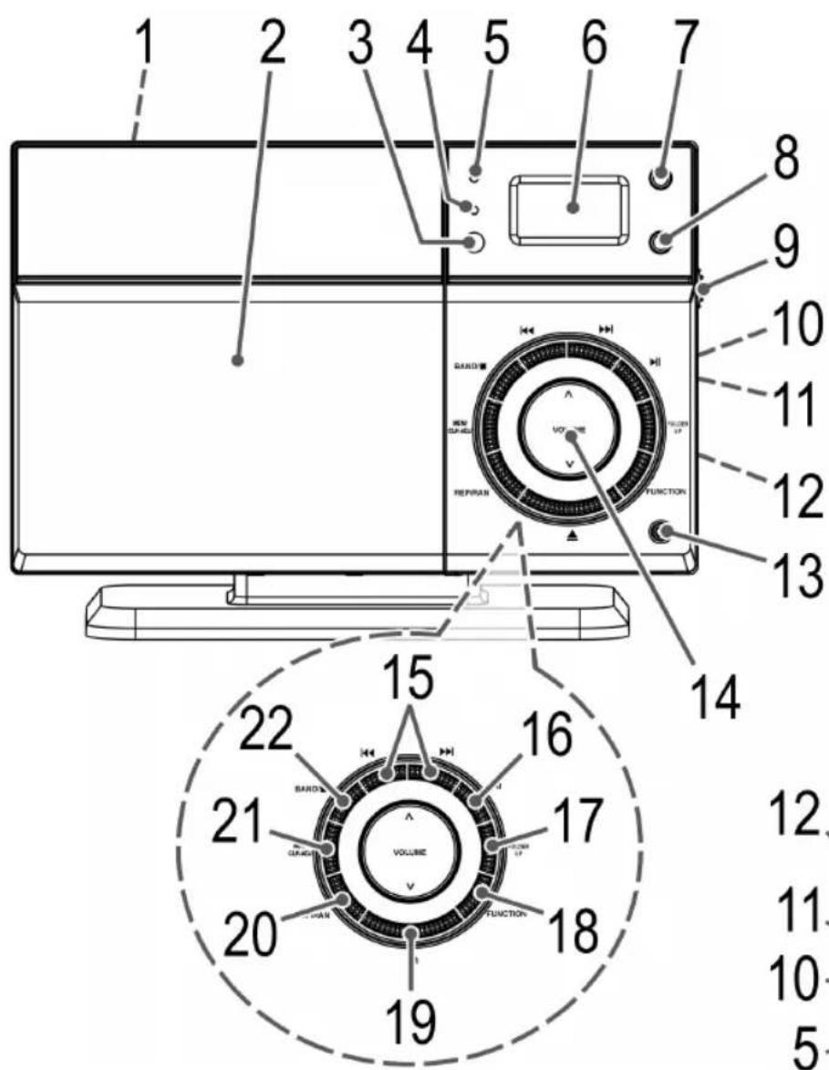 AEG MC 4433 CD - 2
