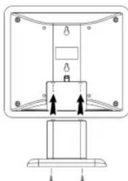 AEG MC 4433 CD - Mounting the support stand - 2