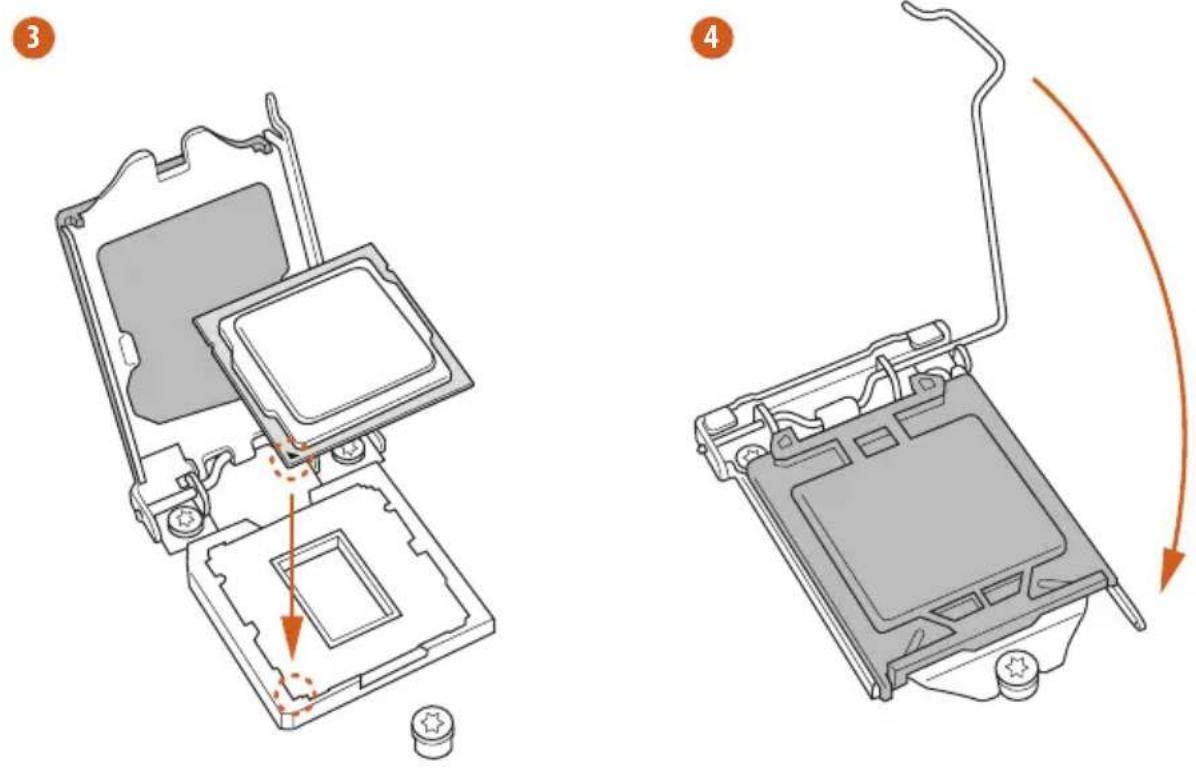 ASROCK Z87 Extreme11ac - Installing the CPU - 4