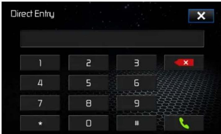 AUDIOVOX VME 9725 NAV - Direct Dialing - 1