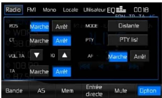 AUDIOVOX VME 9725 NAV - Écran Option - 1