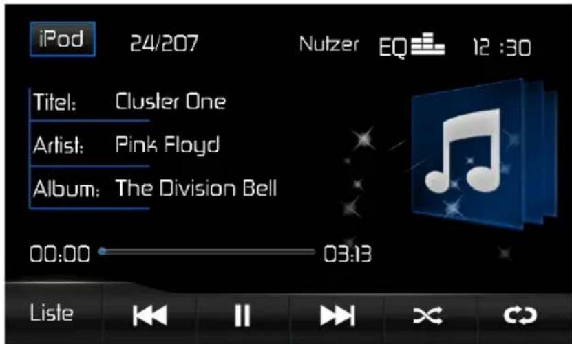 AUDIOVOX VME 9725 NAV - Anzeigen/Schaltflächen - 1