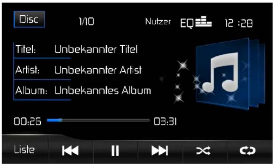 AUDIOVOX VME 9725 NAV - CD-Menu - 1