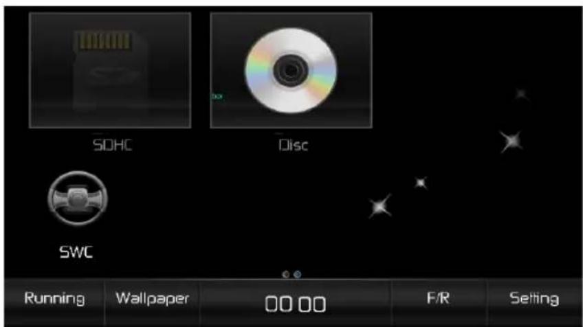 AUDIOVOX VME 9725 NAV - Front Source Menu - 2