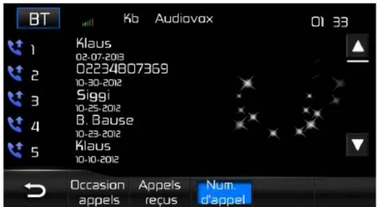 AUDIOVOX VME 9725 NAV - Numeros composés - 1
