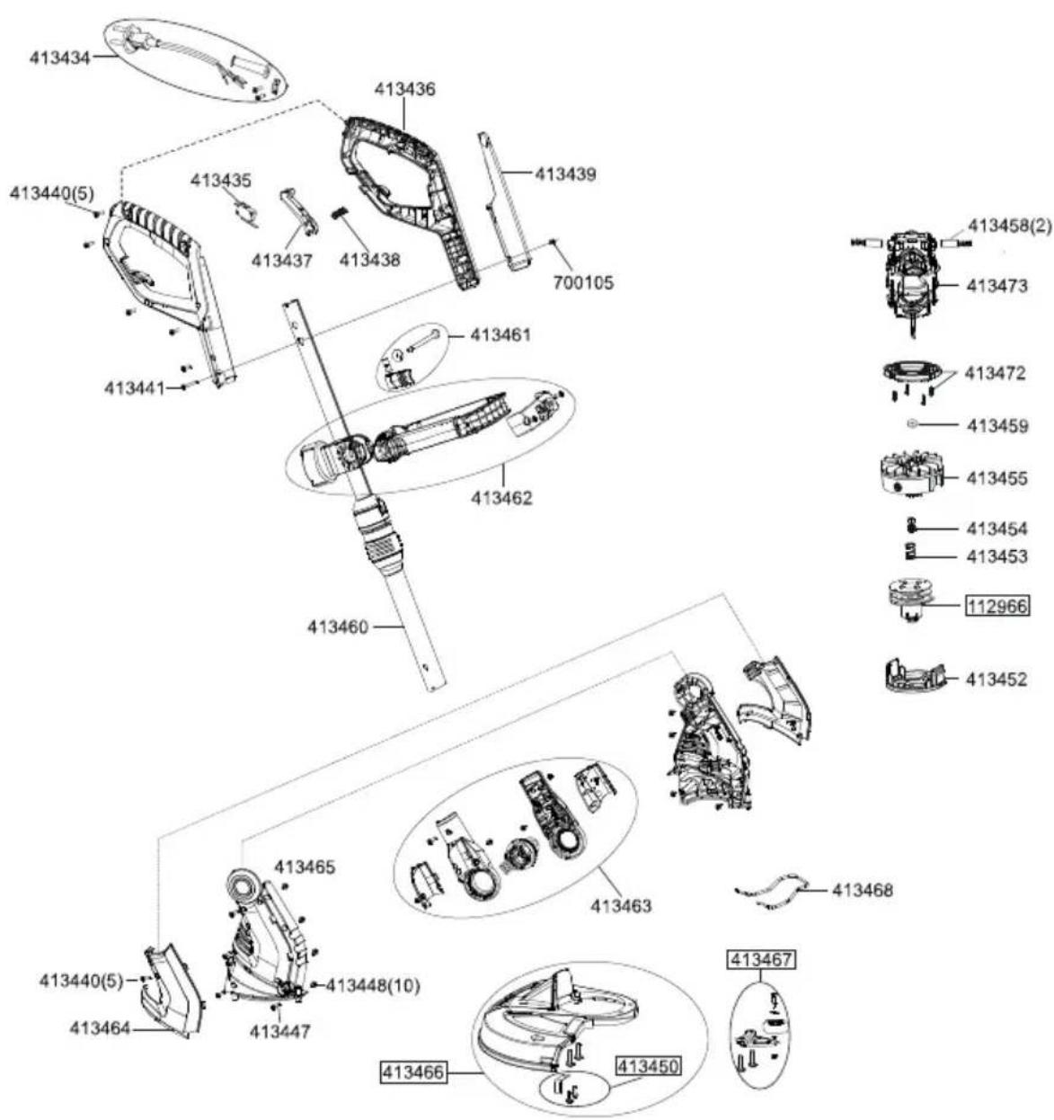 AL-KO GTE 350 Classic - ETK GTE 450 COMFORT - 1