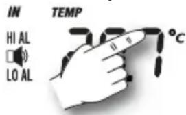 ALECTO WS4000 - Binnentemperatuur: - 1