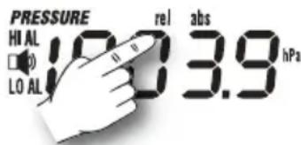ALECTO WS4000 - Luchtdruk notatie: - 1