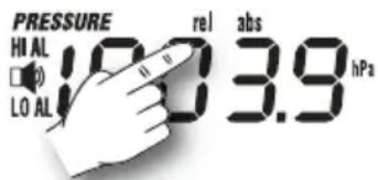 ALECTO WS4000 - Notation pression d'air: - 1