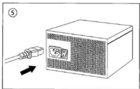 ANTEC TP650 - INSTALLATION : - 5
