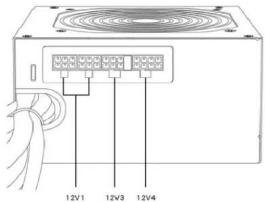 ANTEC TP650 - DISTRIBUTION DU COURANT SUR DES RAILS DE +12V - 1