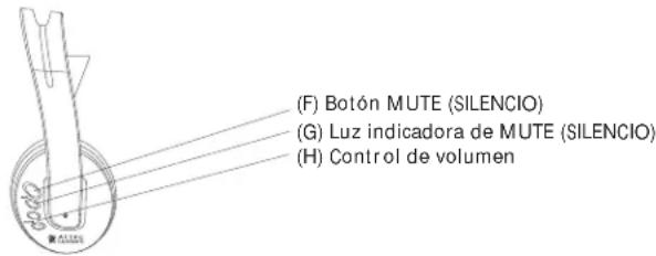 ALTEC LANSING AHP612 - Sintonización delosaudifonos - 2