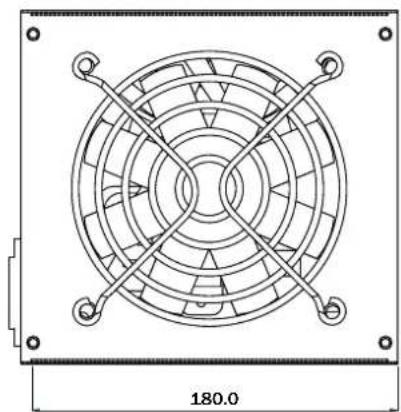 Be Quiet! Dark Power Pro 750W - DIMENSIONS OF THE POWER SUPPLY - 3
