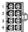 Be Quiet! Dark Power PRO 450W - 12V VERTEILUNG UND PIN BELEGUNG - 4