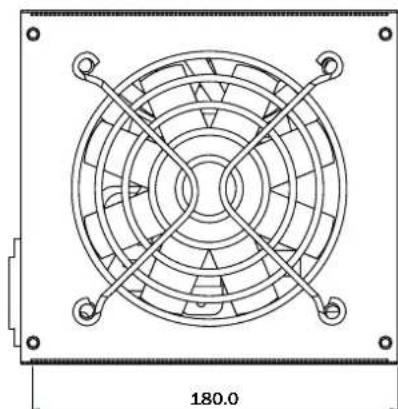 Be Quiet! Dark Power PRO 550W - ABMESSAGENS DES NETZTEILS - 3