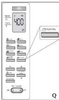 Applica CTO7100B - Fonction PIZZA: (figure P) - 1