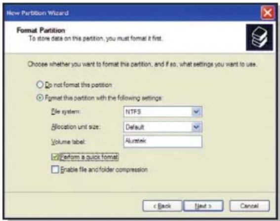 Aluratek AHDURS350F500 - Setup Hard Drive RFID and Encryption cont. - 1