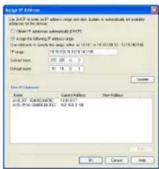 AXIS P3344 - Asignación de direcciones IP en variedespositivos - 1