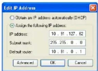 AXIS P3344 - Assign an IP address in a single device - 2