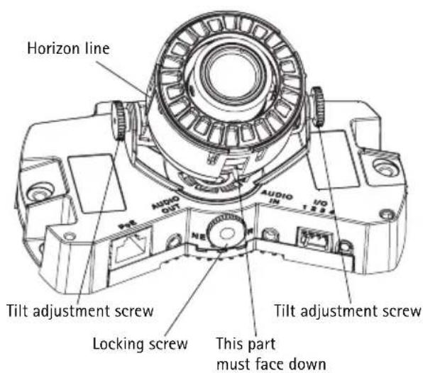 AXIS P3344 - Adjust the Lens - 1