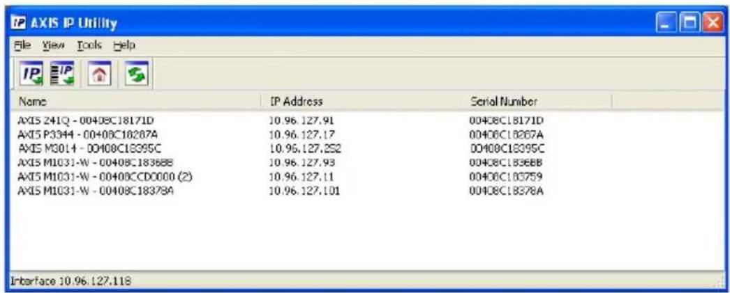 AXIS P3344 - AXIS IP Utility: para cáscaras individuales o instalacionesymesas - 1