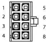 Be Quiet! Straight Power E7 400W - DISTRIBUTION AND PIN ASSIGNMENT - 5