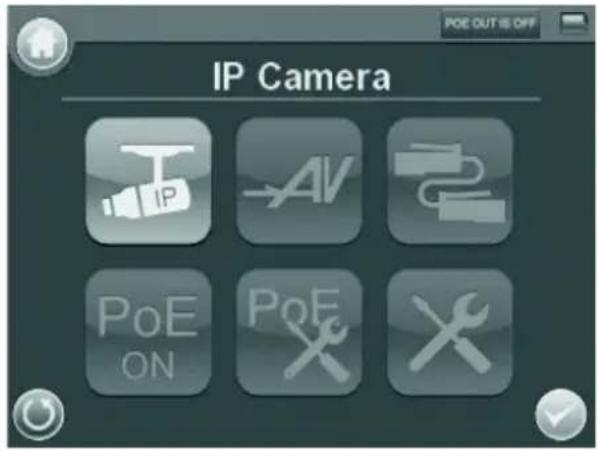 AXIS T8412 - Menus - Menu principal - 1
