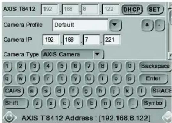 AXIS T8412 - Configurazione - IP - 2