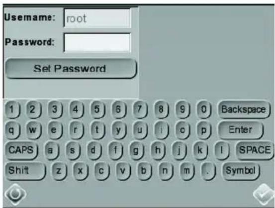AXIS T8412 - Configure Root Password - 1