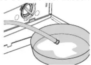BEKO WMD 67125 - Restliches Wasser ablaufen setzen und Pumpenfilter reinigen - 2