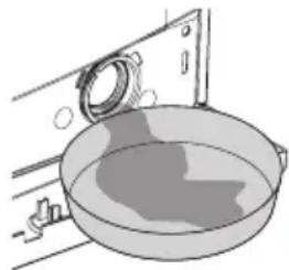 BEKO WMD 67125 - Restliches Wasser ablaufen setzen und Pumpenfilter reinigen - 4
