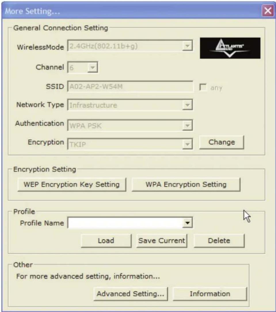 ATLANTIS-LAND NetFly USB 54 - Creazione del Profilo - 1