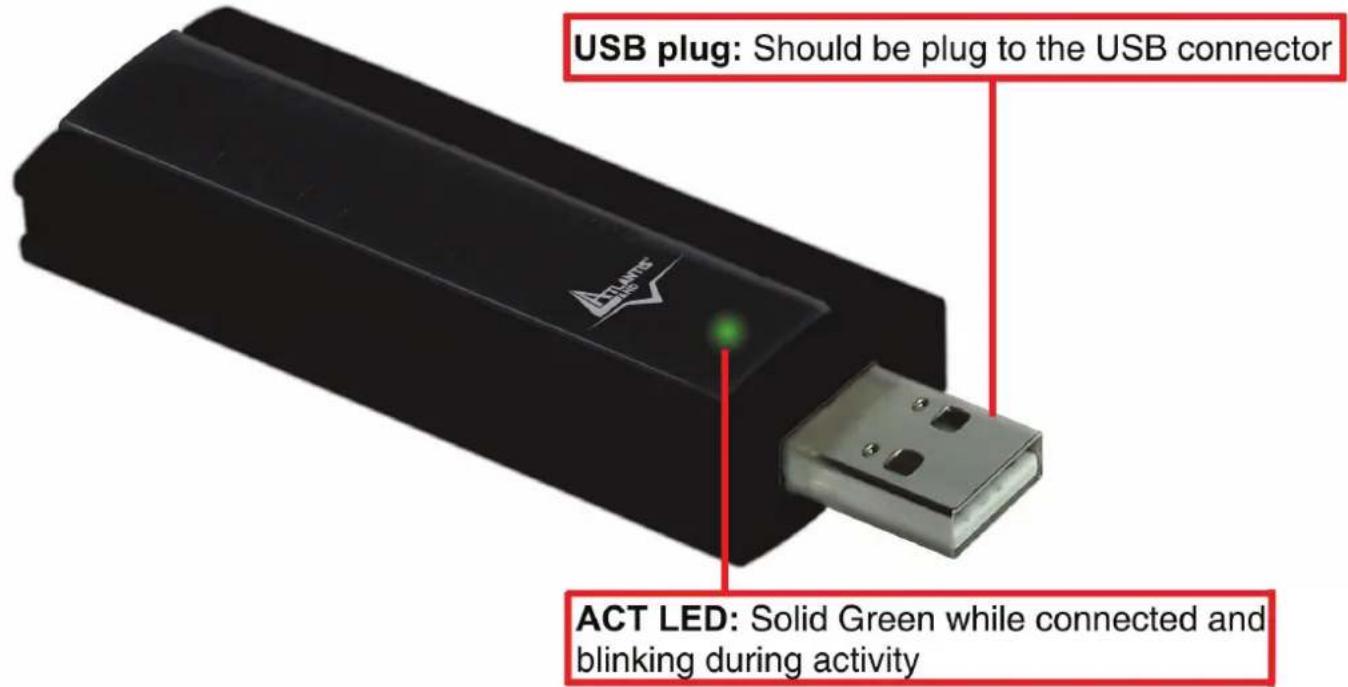 ATLANTIS-LAND NetFly USB 54 - Vista General del Producto - 1