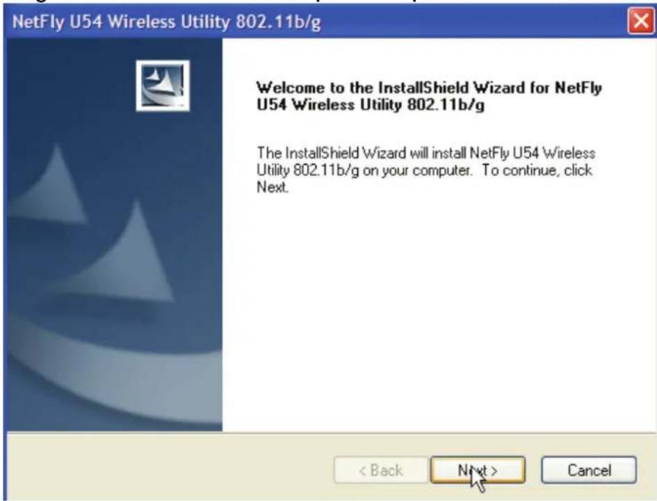 ATLANTIS-LAND NetFly USB 54 - Instalación del Software (Windows ME/2000 ed XP) - 2