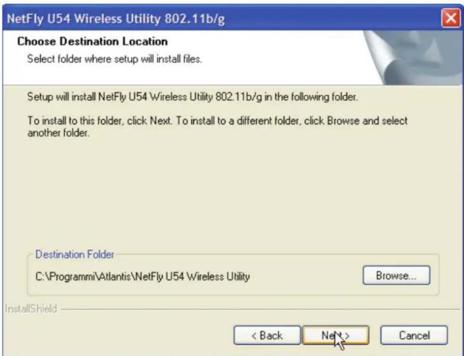 ATLANTIS-LAND NetFly USB 54 - Instalación del Software (Windows ME/2000 ed XP) - 3