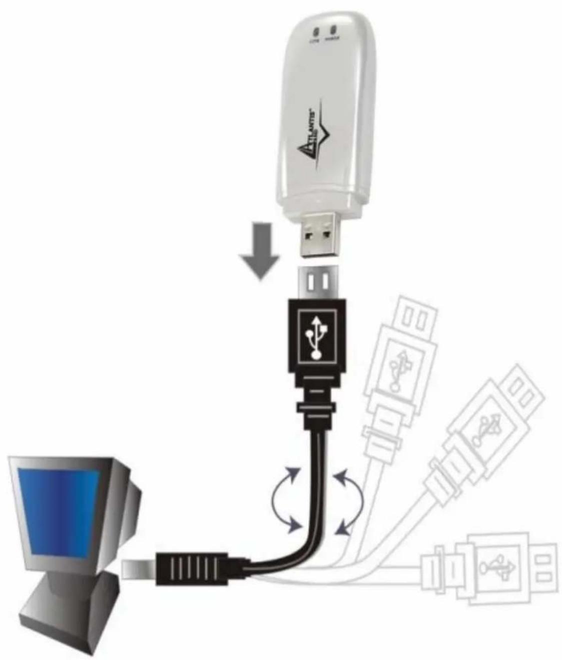 ATLANTIS-LAND NetFly U 108 - Installazione Hardware - 1