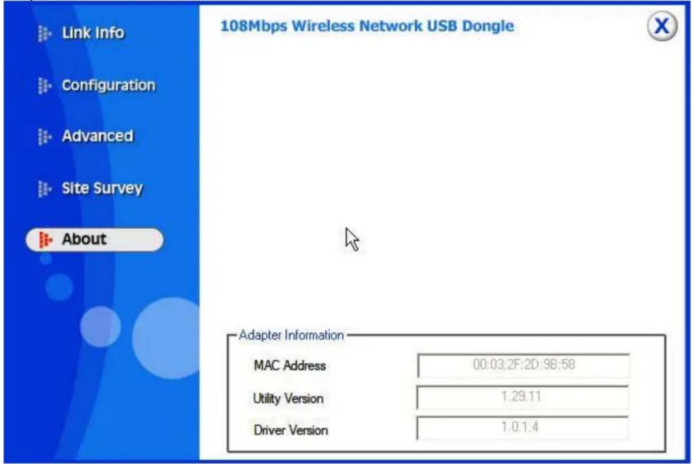 ATLANTIS-LAND NetFly U 108 - Menu "About" - 1