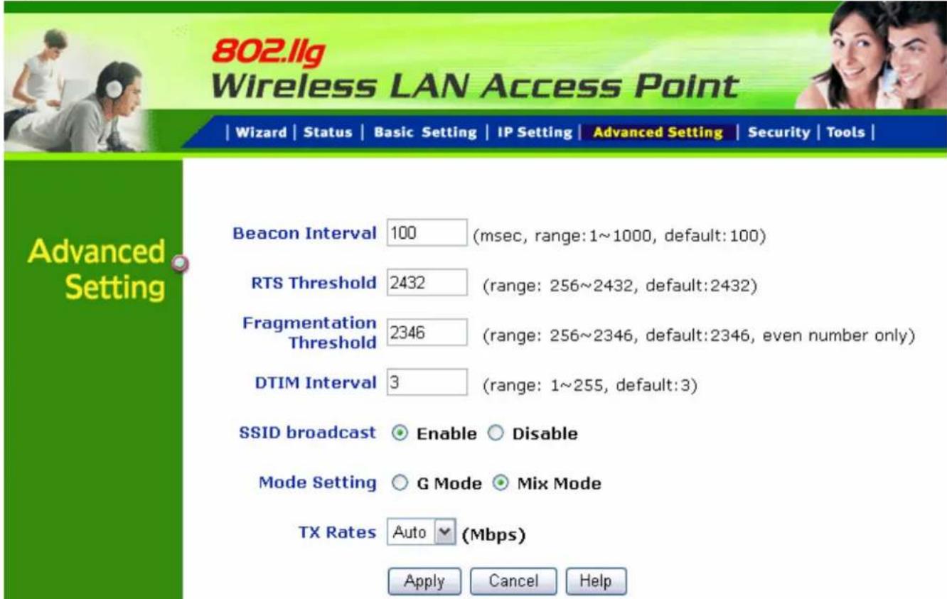 ATLANTIS-LAND NetFlyAP1P - IP Settings - 2