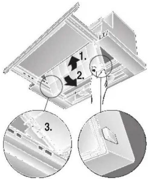 BALAY 3BT737 B - For filtering odours during circulating-air mode. - 2