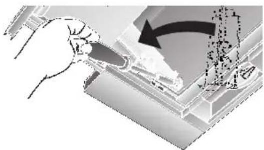 BALAY 3BT737 B - Ce filtre sert à retenir les substances odoriférantes lorsque la hotte recycle l'air. - 1