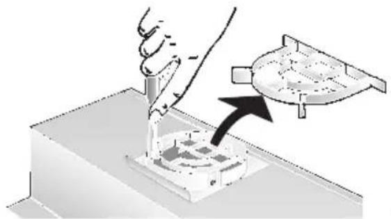 BALAY 3BT737 B - Montieren der Rückstauklappe: - 1