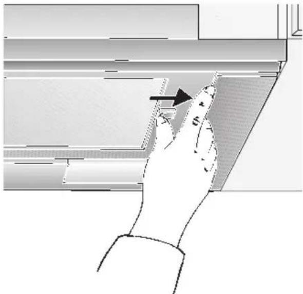 BALAY 3BT737 B - For appliances with a glass plate in the pull-out vapour extractor: - 1