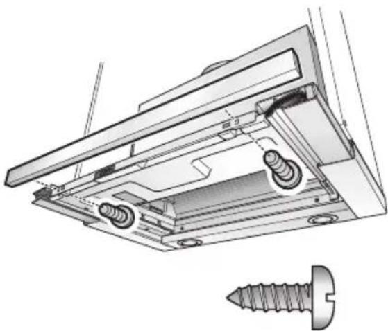 BALAY 3BT769 X - Attaching the handle moulding: A handle moulding must be attached to the filter drawer. - 2
