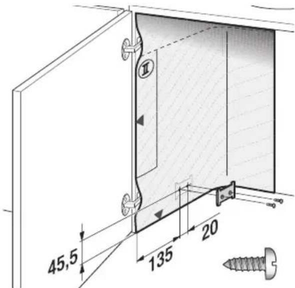 BALAY 3BT769 X - Preparing the wall cupboard - 2