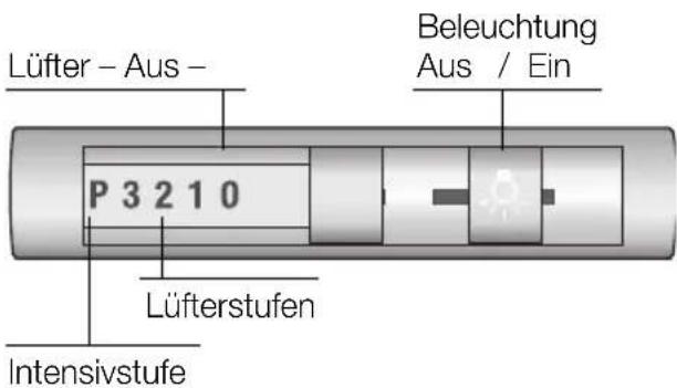 BALAY 3BT769 X - Bedienen der Dunstabzugshaube - 1