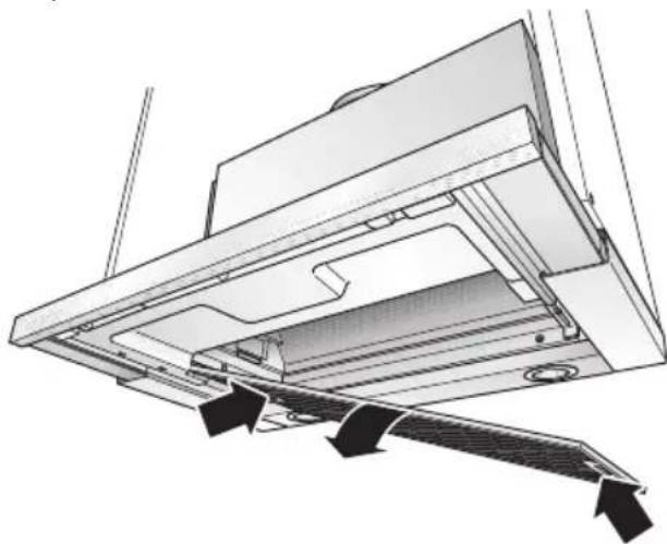 BALAY 3BT769 X - Desmontar e montar os filtros metalicos: - 2